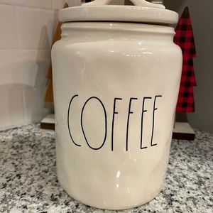 Rae Dunn coffee canister